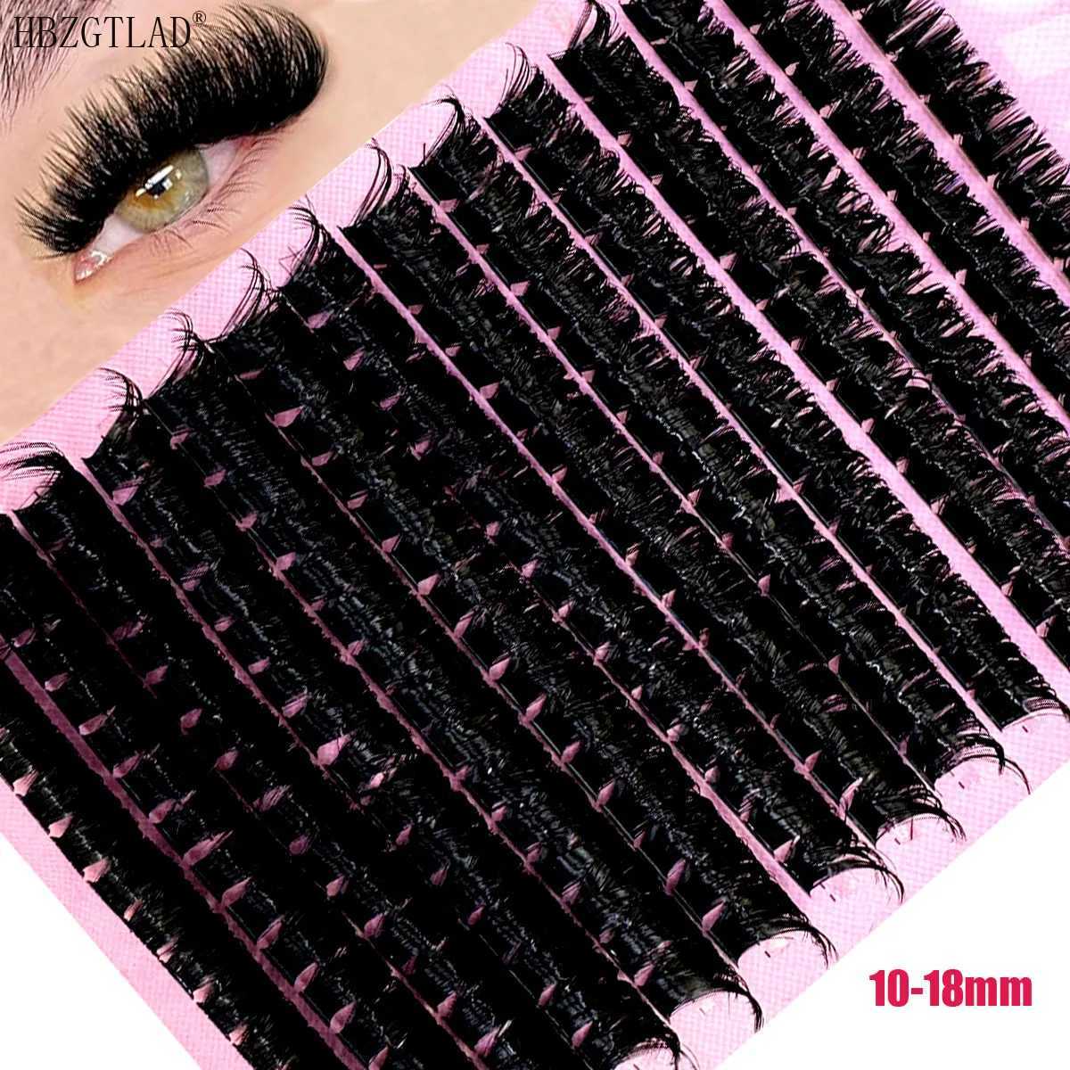 New 180D Mix 3D Fluffy Single Cluster DIY Clusters Eyelash Extension Individual Lashes Natural Segmented Eyelash Bundles MakeupT251223