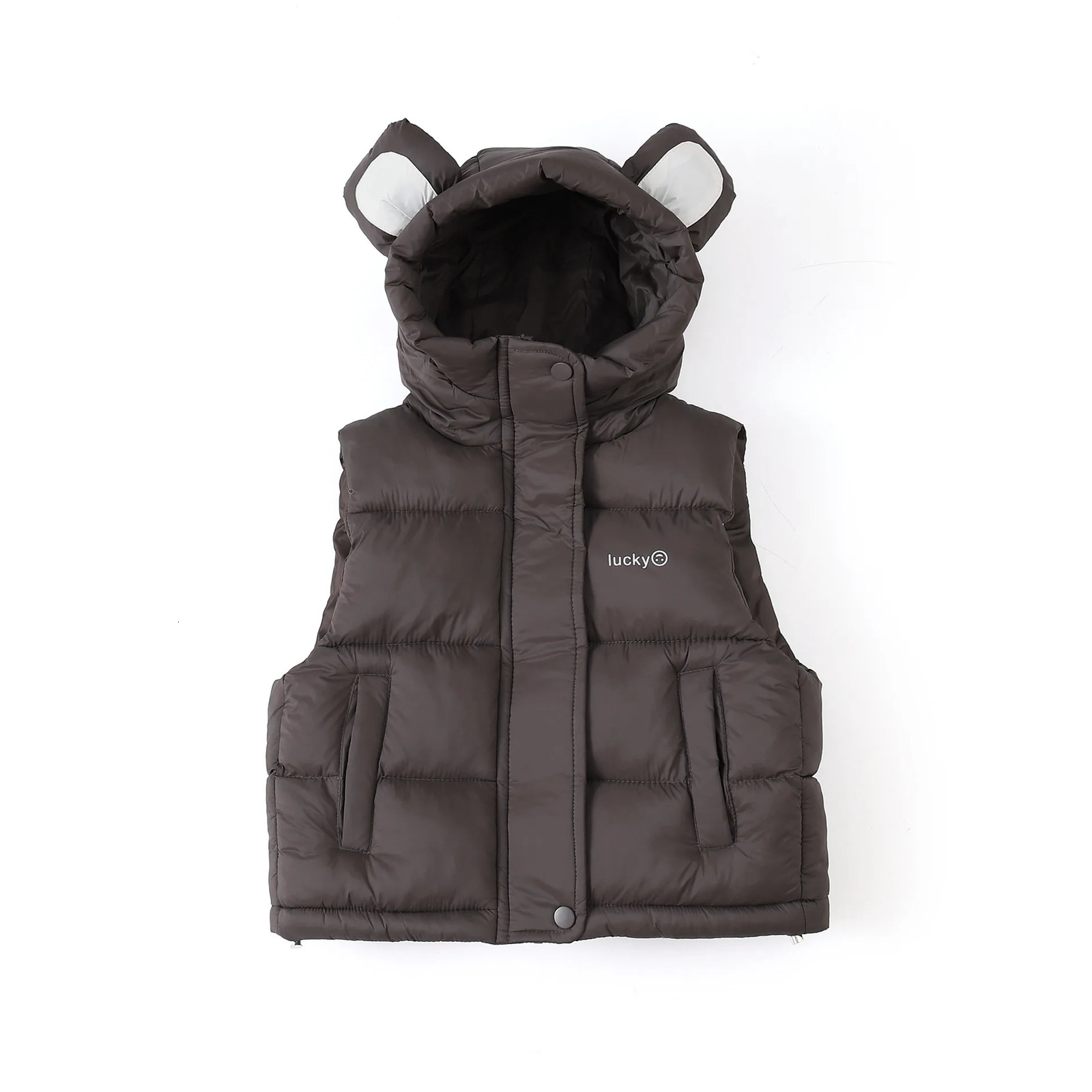 Hooded Vest Coats Autumn Baby Thick Warm Waistcoat Kids Outerwear Children Clothing Boys Girls Jackets Vest Winter 250724