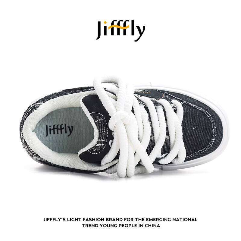 Jifffly Men's Low-top Casual Sneakers - Retro Design Fall/Winter Edition