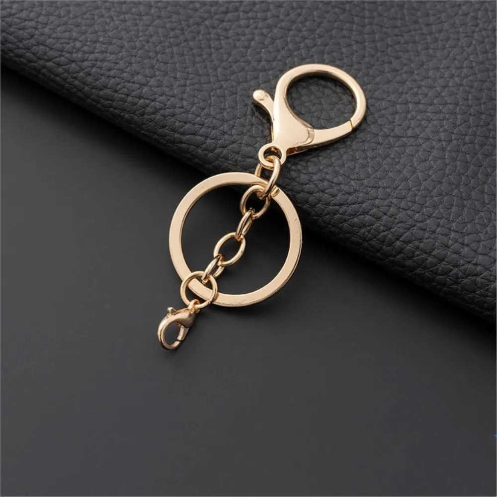 5Pcs Metal Swivel Lanyard Snap Hook Lobster Clasps Lanyard Keyrings Keychain For DIY Jewelry Making Supplies Findings Accessorie 250723