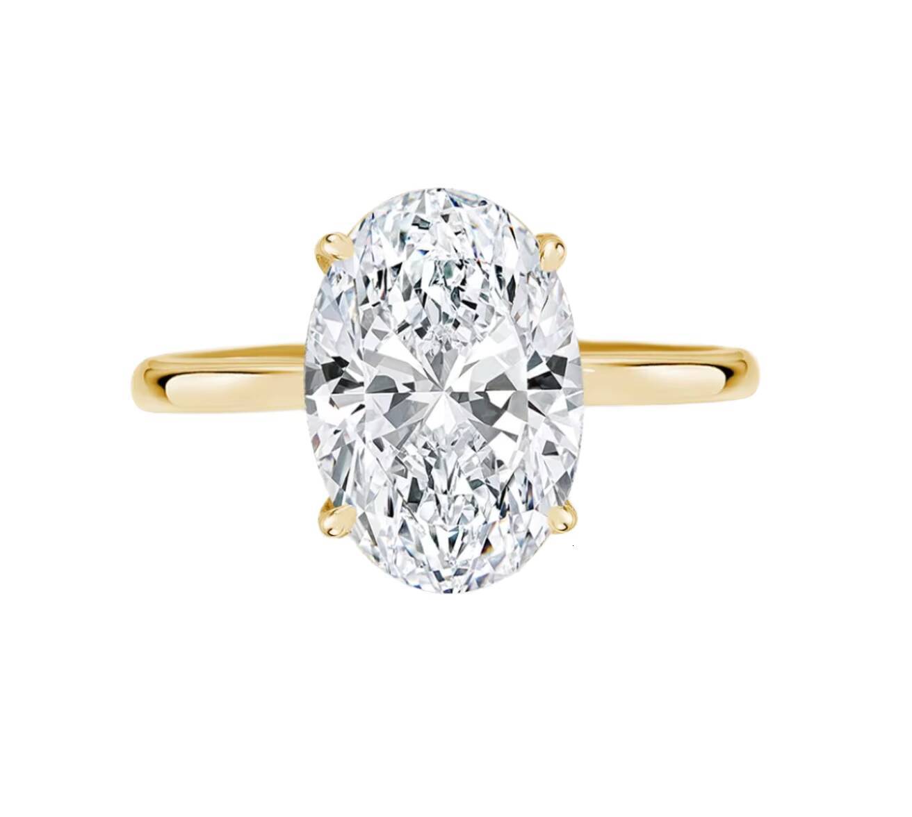 925 Sterling Silver Womens Wedding Engagement Statement Jewelry Sparkling VVS1 Clarity Moissanite Multi-Layer Lines Rings