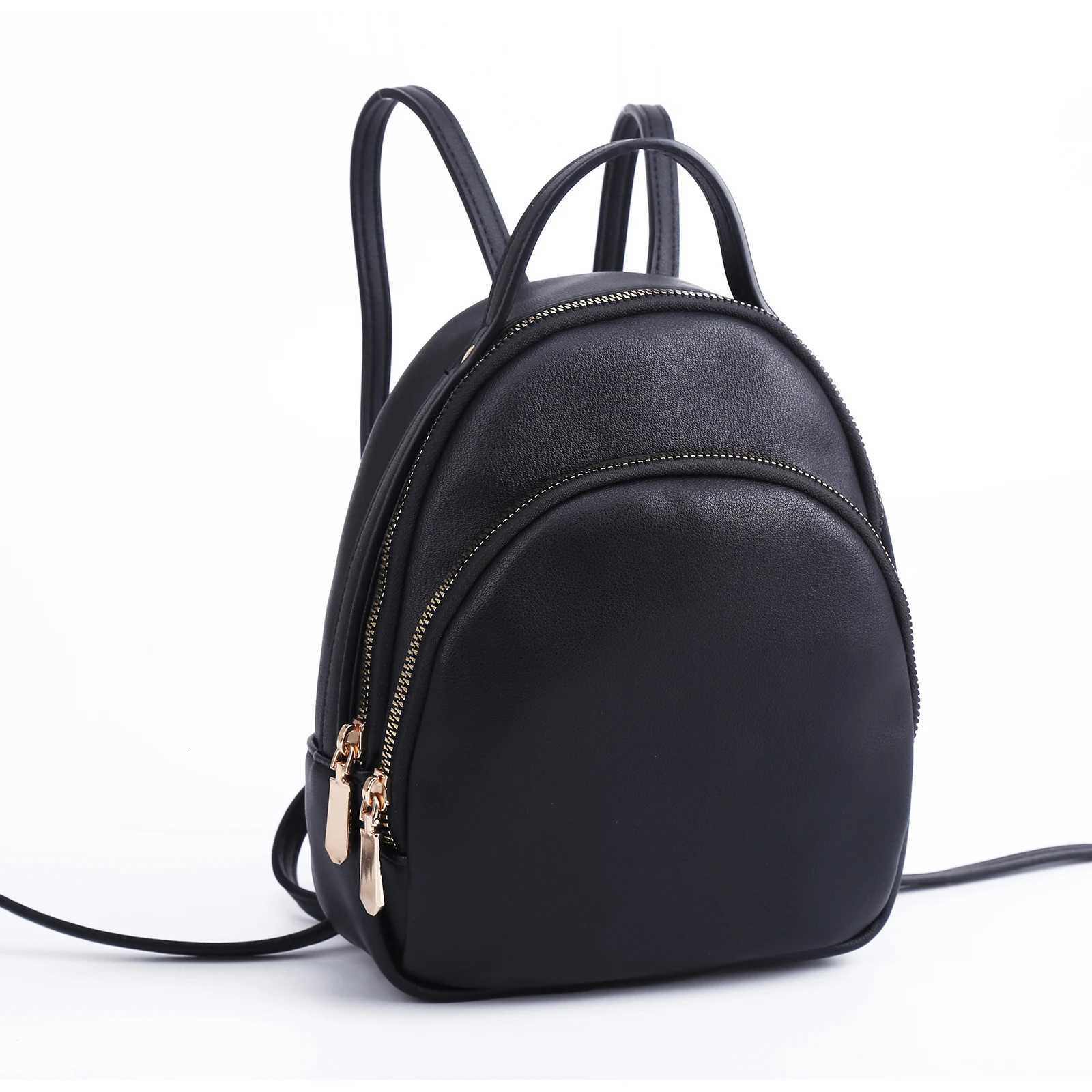 Mini Backpack for Women Travel Cute Purse and Shoulder Bag PU Leather Fi Knapsacks Y250724