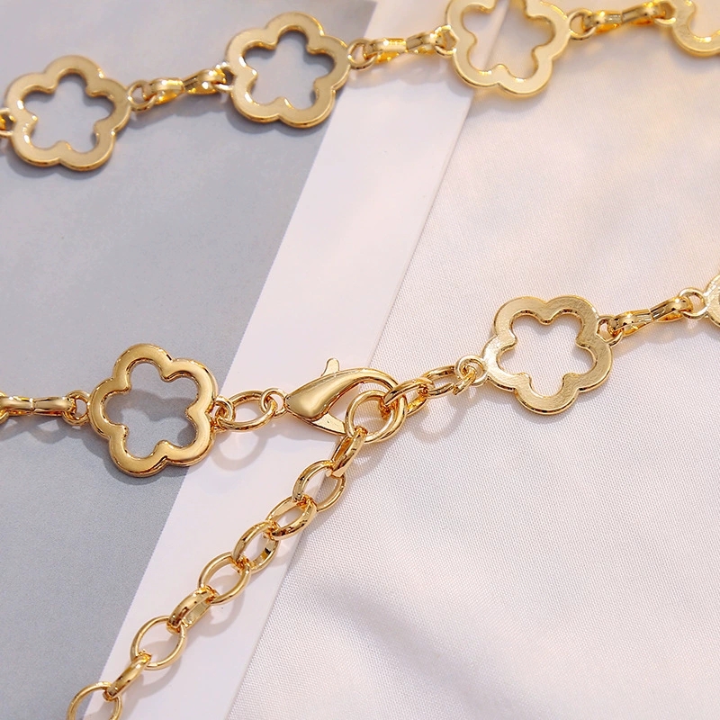 Chic Womans Adjustable Chain Belt Elegant Circlet Design Perfectly Complements Any Outfit