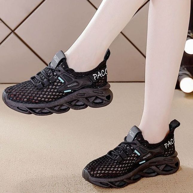 Non-Slip Wear-Resistant Clearance Sale Shock-Absorbing Sports for Women Summer New Mesh Breathable Ultra-Light Soft Sole Casual Shoes ddmythur