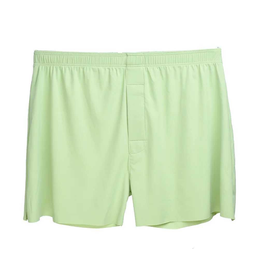 Large Size Mens Underwear Man Mid Waist Loose Arrow Pants Ice Silk Boxers Shorts Boy Home Pajamas Underpants Breathable Underwear W250724