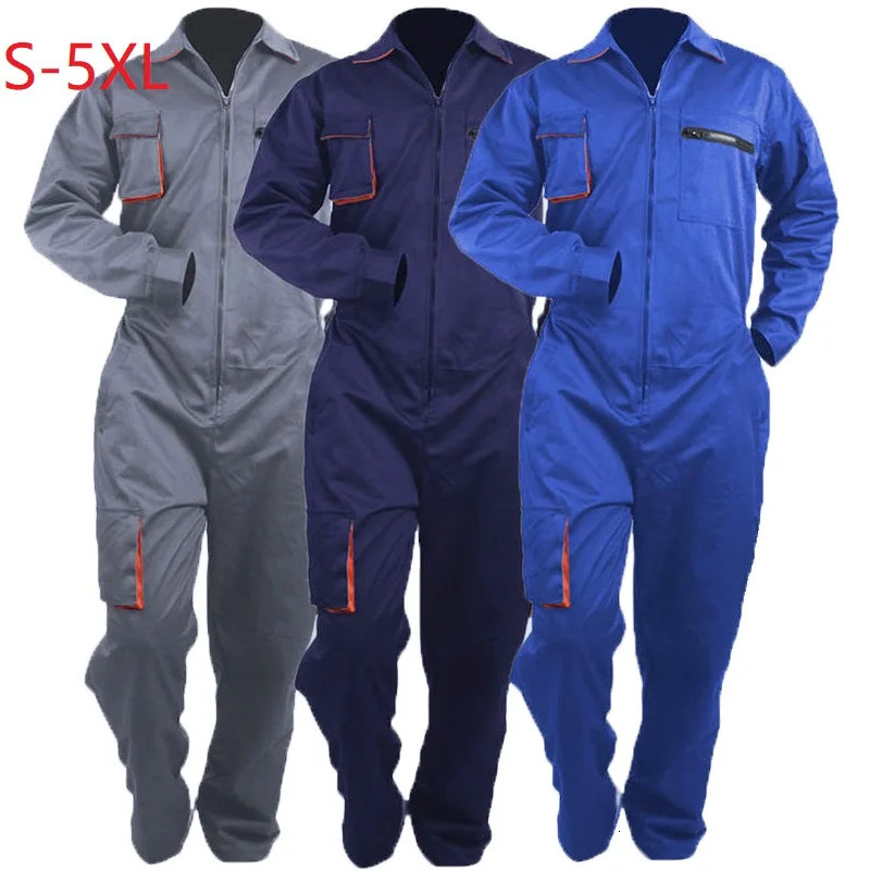 Work Overall Uniform Men Women Working Coveralls Welding Suit Car Repair Workshop Mechanic Plus Size Clothes 250725