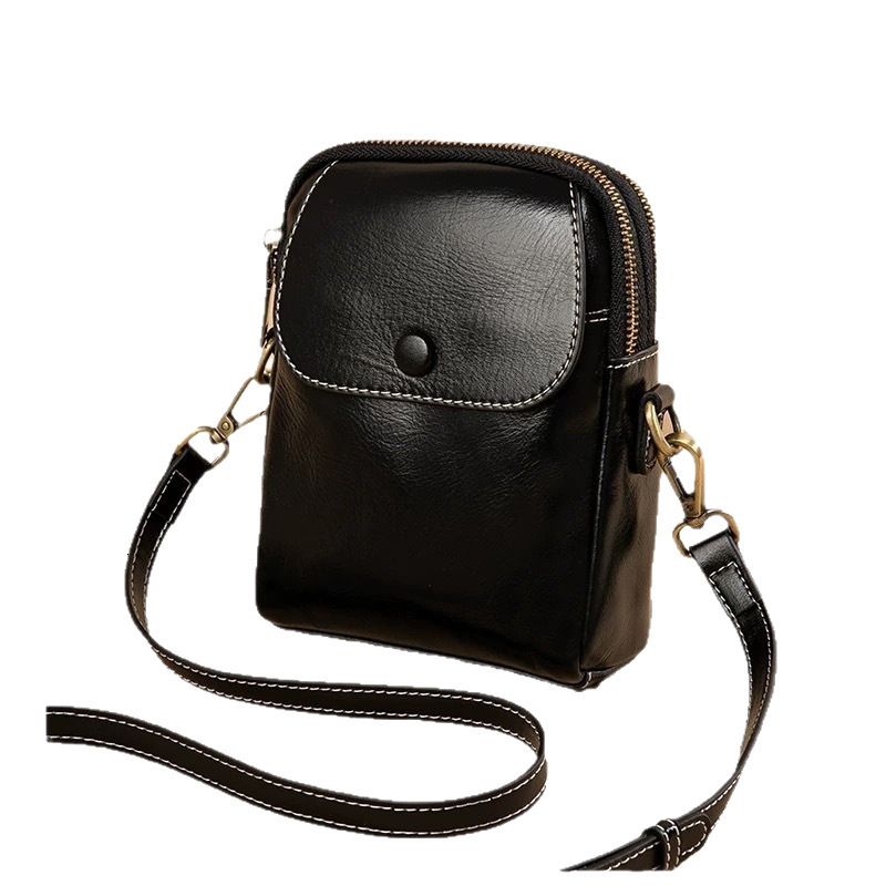 designer bag Top Layer Cowhide Crossbody Bag for Women 2025 New Trendy Fashion Versatile Shoulder Bag Shell Bag Niche Light Luxury Genuine Leather Bag