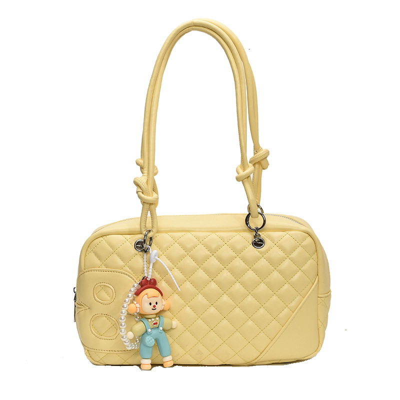 Luxury Brand Designer Bag High-End Luxury Tote Bag Underarm Bag 2025 New Quilted Large Capacity Trendy Shoulder Bag Handbag Women's Bag