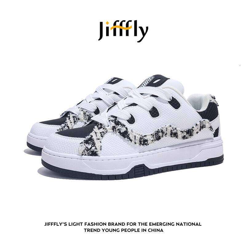 Jifffly Men's Sneakers 2025 Summer New White Ins Niche Fashion Trend Casual Sports Shoes for Women