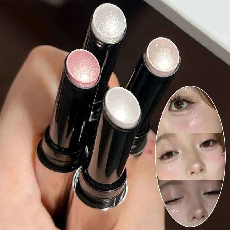 Dia Pearlescent Glitter Shadow Highlighter Stick Naturally Brightens Eye Makeup Shiny Gloss Eyeshadow Lying Silkworm Pen X250723 X250