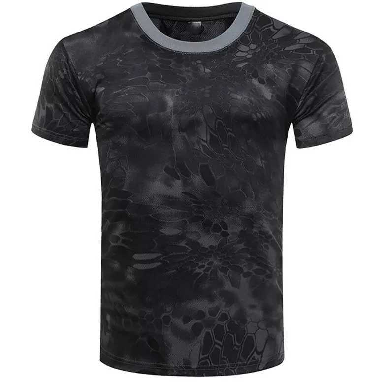 Mens Camo 3d Printed Shirt Outdoor Sports Casual Comfortable Clothing Daily Fitness Workout Summer Sports T-Shirt Y250724