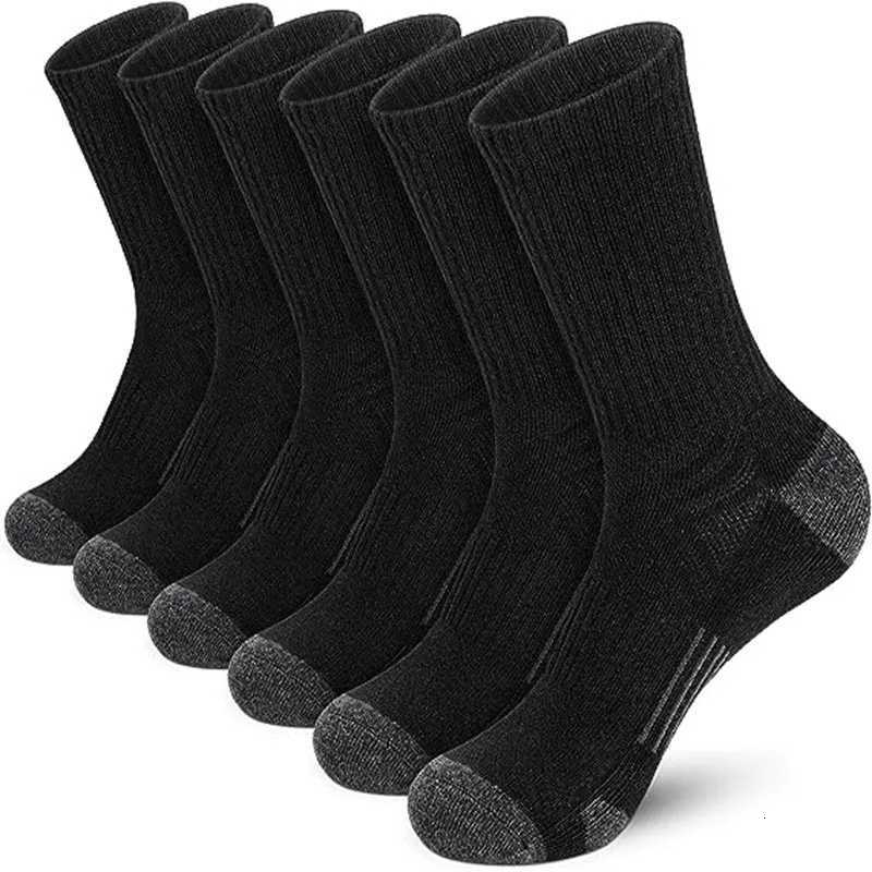5 Pairs Autumn And Winter Mens Oversized Basketball Socks Solid Color Comfortable Wear-resistant And Deodorant Large Size Socks X250725