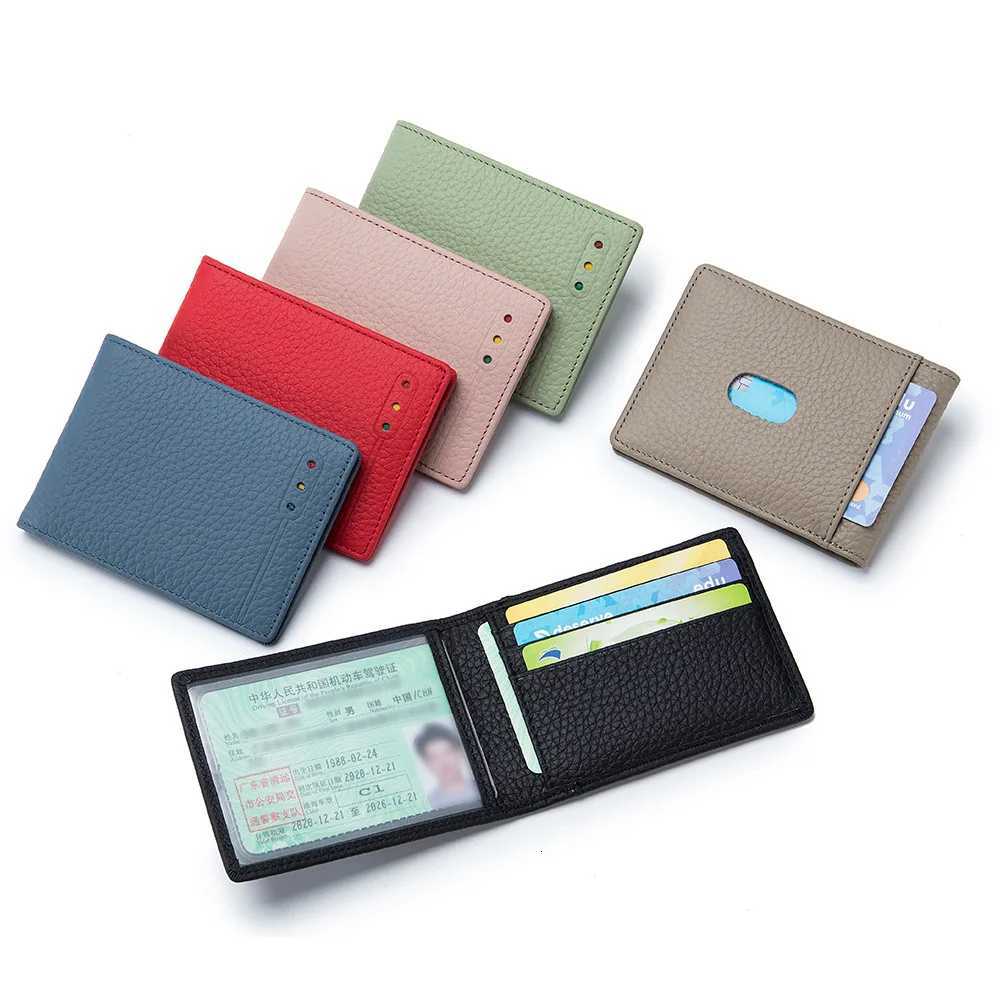 New Driver License Holder Genuine Leather Card Bag for Car Driving Documents Business ID Passport Card Wallet Slim RFID Cardbag Z250725