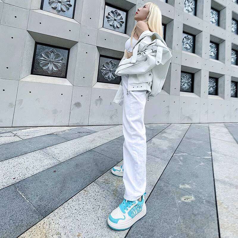 Jifffly New 2025 Summer Trendy Versatile Sneakers Soft Sole Sports Women's Shoes