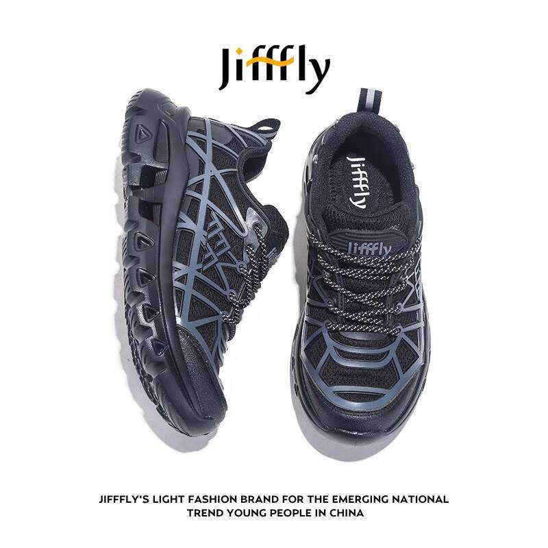 Jifffly Dad Men 2025 Summer New Ins Trend Thick Sole Height Increasing Casual Sports Shoes Women