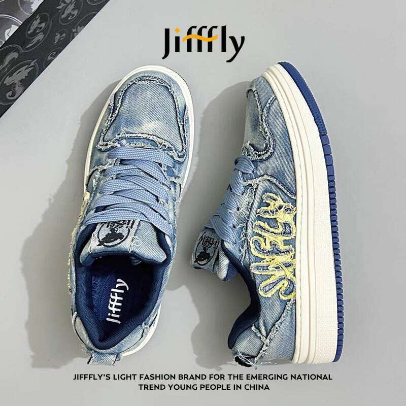 Jifffly Designer Women's Sneakers 2025 New Model Men's Versatile Trendy chaussure Casual Height-Increasing Thick-Soled Student Sports Shoes