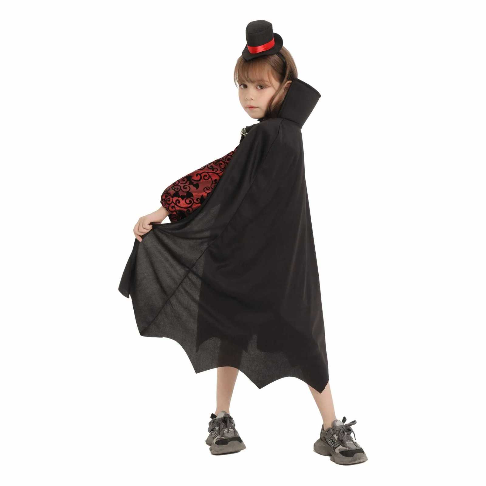 Children Horror Vampire Noble Costumes Girl Boys Halloween Cosplay Par Dress Up Costume Kids Holiday Performance Clothes Set Z250725
