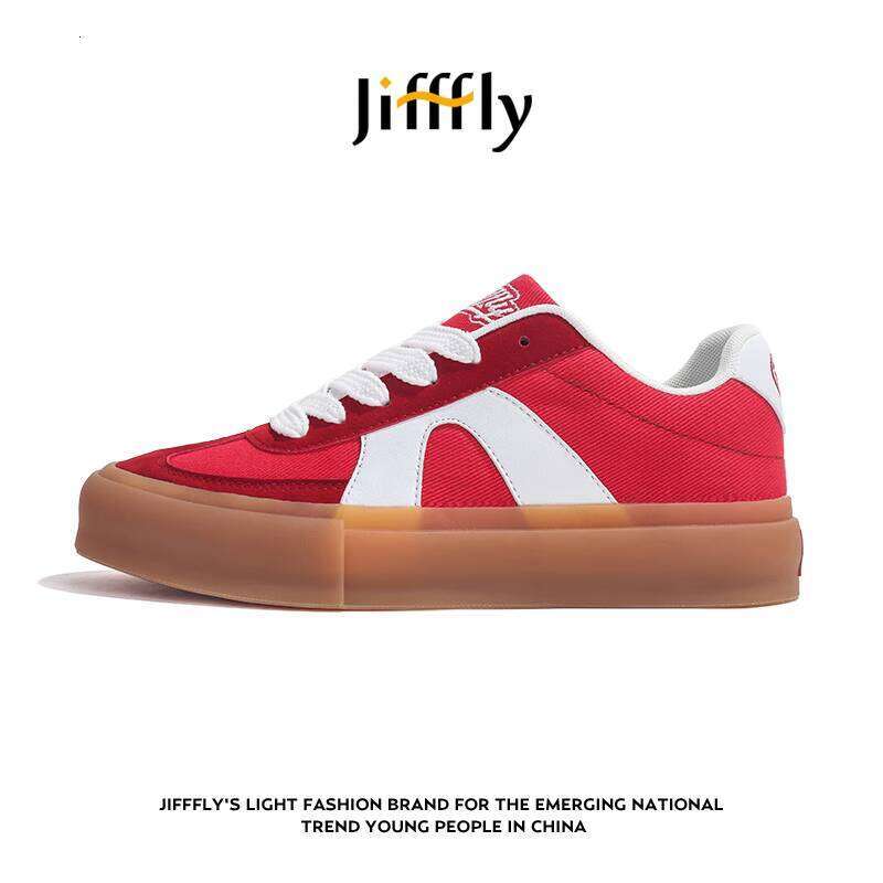 Vintage Jifffly Ladies' Thick Sole Canvas Shoes for Students & Commuters