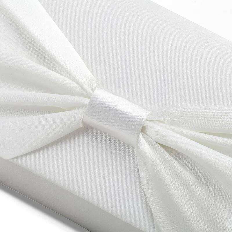 Satin Bowknot Evening Handbag Elegant Women Clutch Bridal Wedding Party Clutches Purses Meatl Chain Crossbody Shoulder Bag