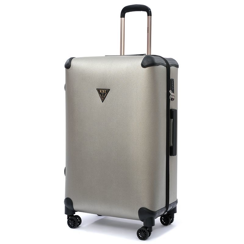 Designer travel suitcase retro style luggage student travel suitcase TSA lock printed can be boarded antique flower light 20 inch suitcase