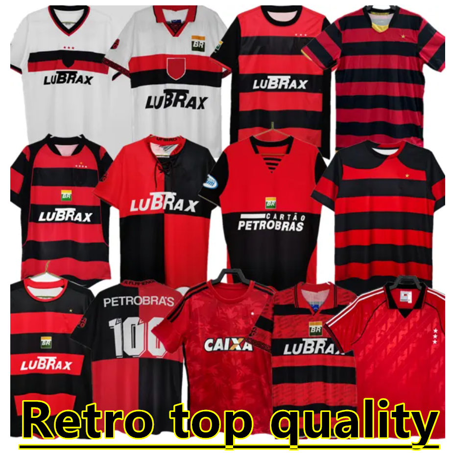 Retro Flamenco 00 01 03 04 07 08 09 10 94 Home 19 20 95 2001 Away 14 15 Third Football Shirt DIEGO GABRIEL B. GABI PEDRO VIDAL DE GERSON Camisa Mengo Men's Football Shirt 888888