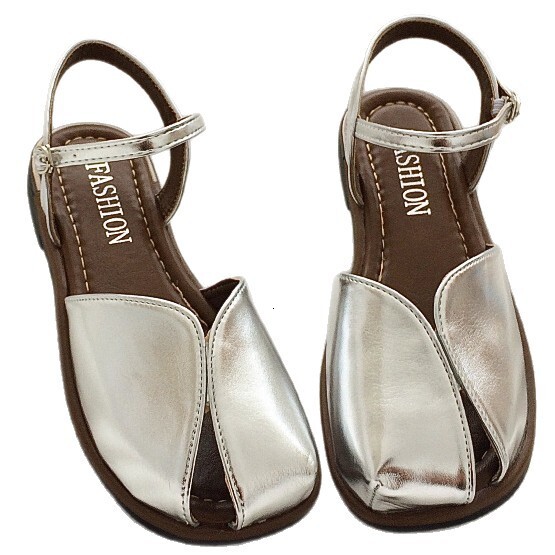 Ddmysports Women S Peep Toe Sandals New Summer Korean Style Fairy Forest Casual Soft Flat Roman Shoes Outdoor Shoes