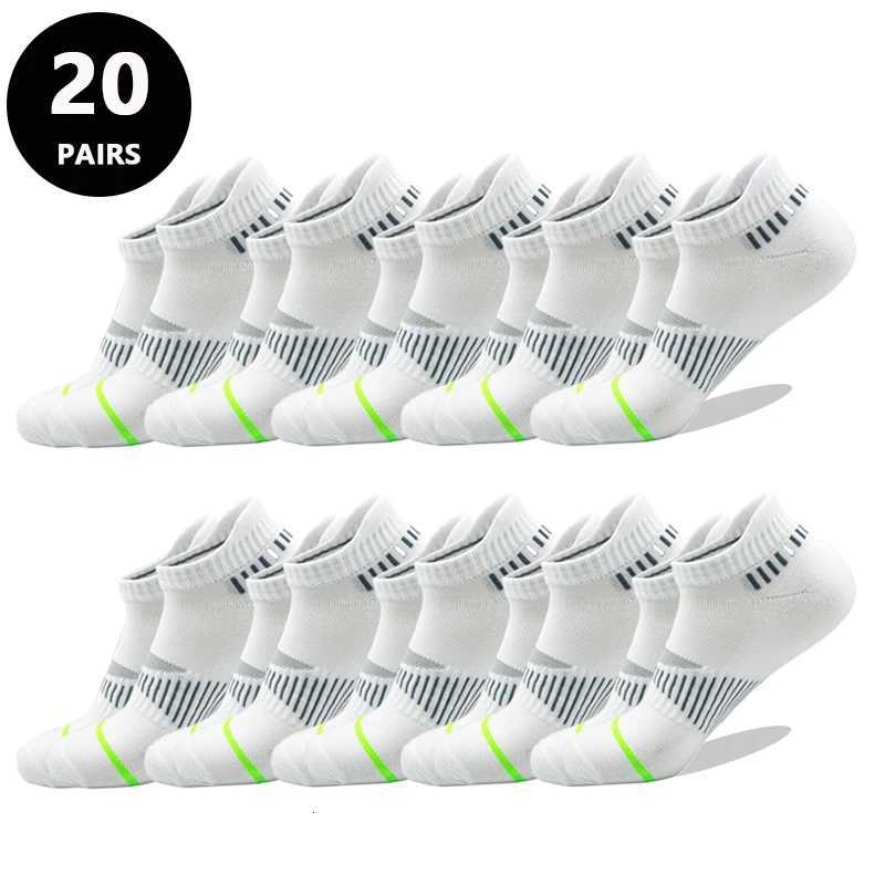 20 Pairs Mens Classic Crew Socks Unisex Sports Socks for Men Running Basketball Anti-slip Outdoor Breathable Mens Socks X250725