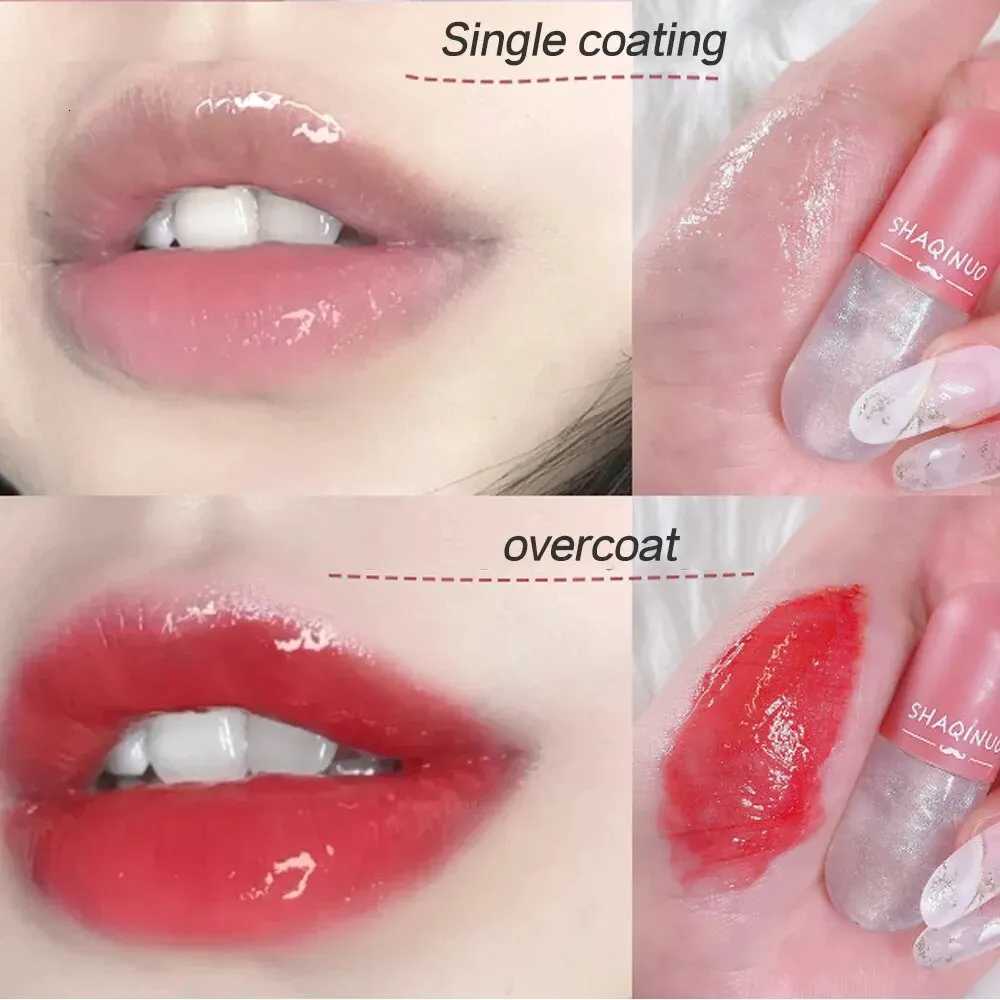 Water Gloss Capsule Lip Honey Moisturizing Mirror Colorless Clear Glass Lip Jelly Protection Lip Oil Valentines Day GiftsXJ250724