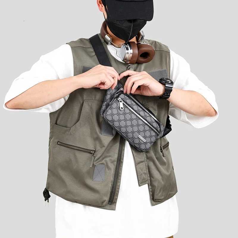 Men Hip Waist Pack Shoulder Bags Waist Bag Men Belt Pack Waterproof Sports Travel Phe Pouch Messenger Pouch Fi Ch Bag Y250724