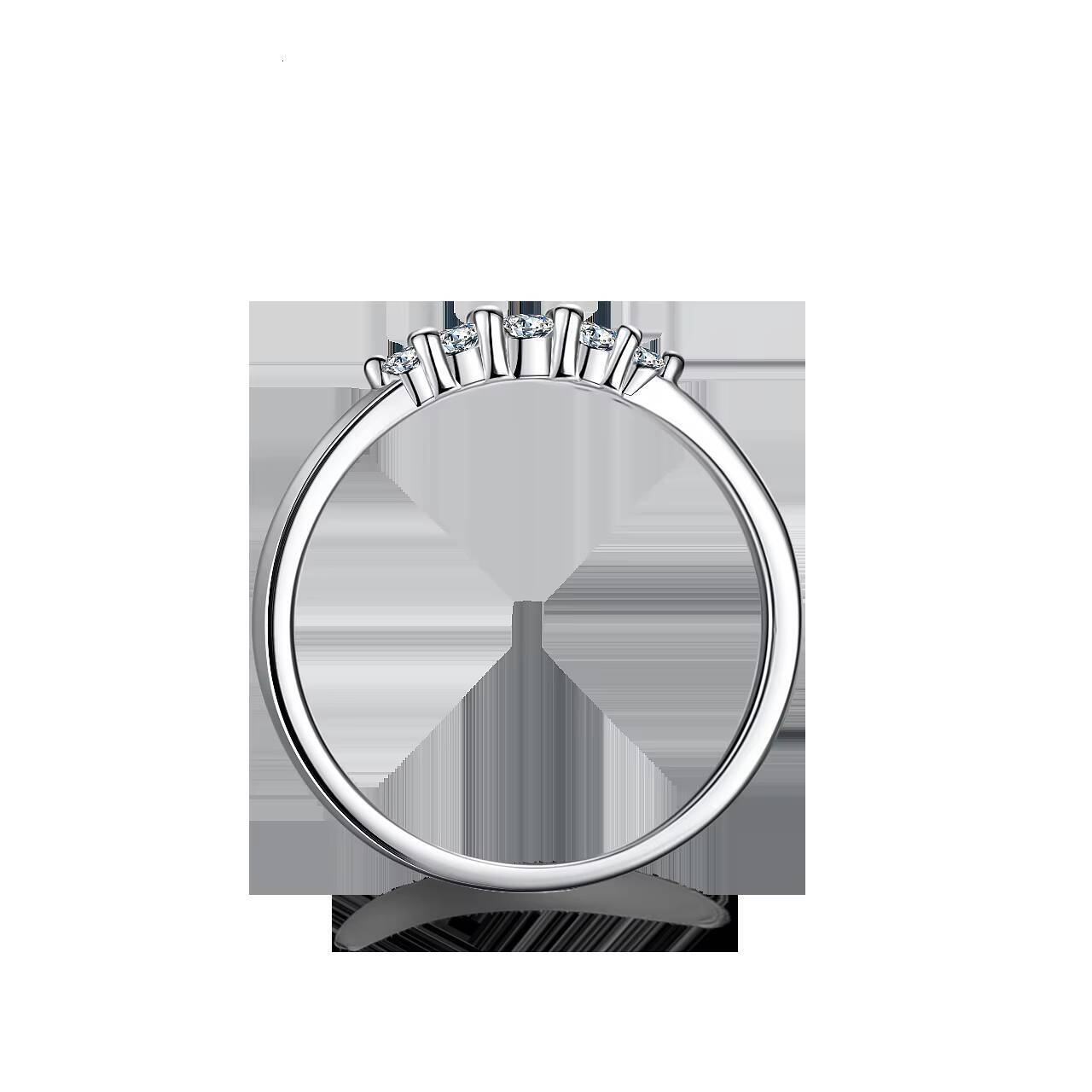 Fast Delivery Diamond Eternity Ring MoissaniteJewelry Moissanite Engagement Ring for Women