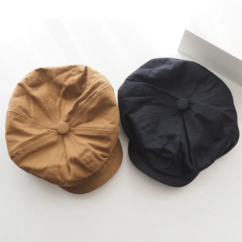 Big Size 62cm sboy Caps for Men Retro Cotton Painter Hat Outdoor Octagonal Cap Casual Fashion Berets Golf Cap 58cm 60cm 250723