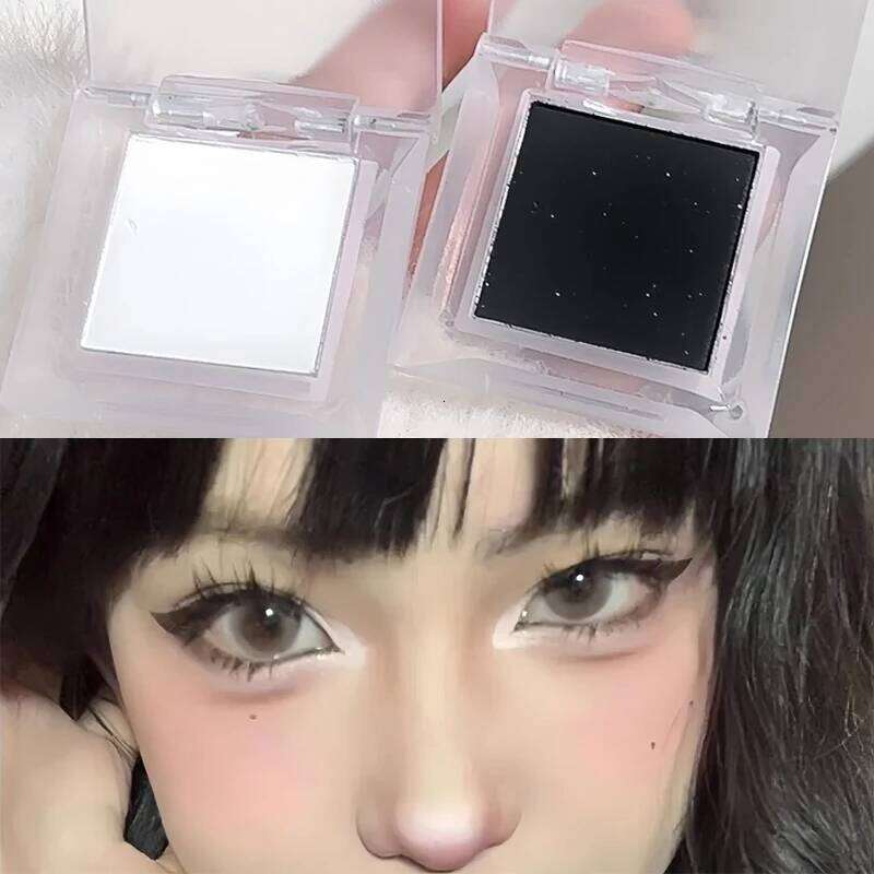 Truncation Shadow Palette Punk White Black Beige Eyeshadow Lying Silkworm Brighten Highlighter Eye Pigments Makeup Cosmetics X250723