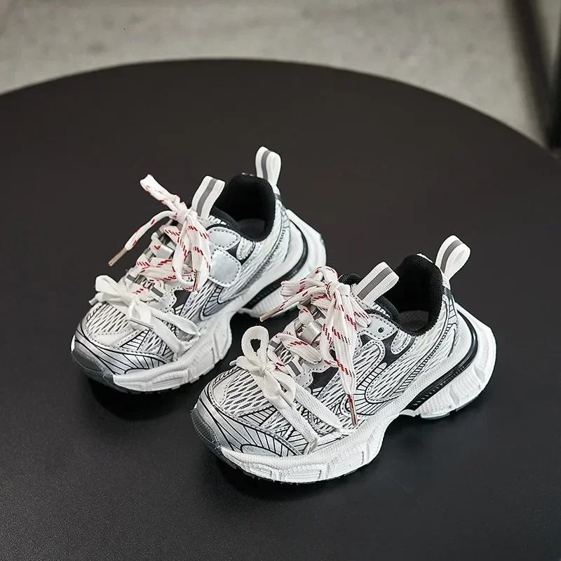 Kids Sneakers Spring Summer Autumn Boys Fashion Casual Sports Running Trainers Girls Breathable Soft Sole Baby Socks Shoes 250725