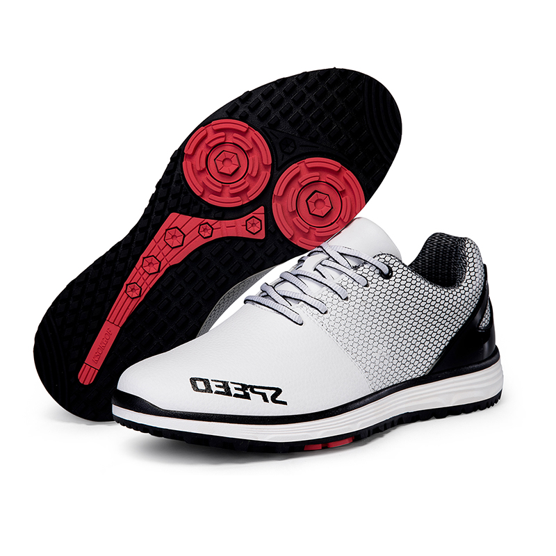 Golf shoes Mens trainers Sneakers soft breathable outdoor sports wear resistant shock absorption