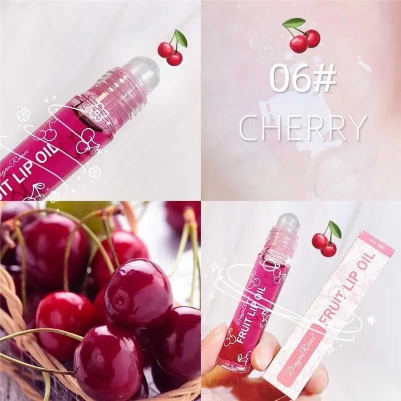 Fruit Lip Gloss Transparent Lip Oil Moisturizing Reducing Lip Lines Nourishes Lips Waterproof Long-lasting Liquid Lips CosmeticsXJ250724