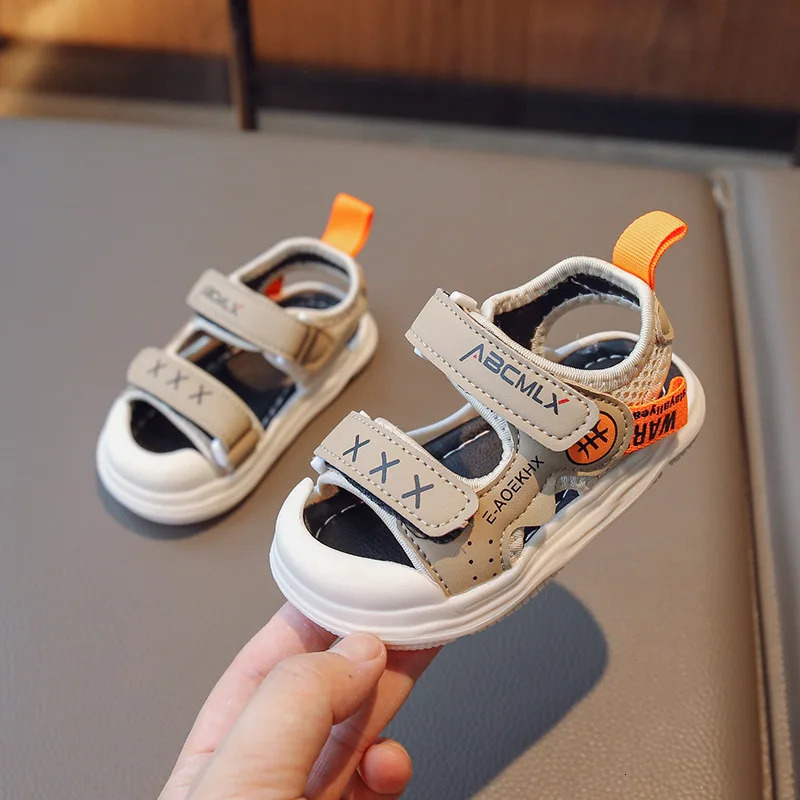Boys Sandals Summer Childrens Softsoled Nonslip Beach Girl Shoes Toddler Baby Casual Sports Slipper Size 1626 250725