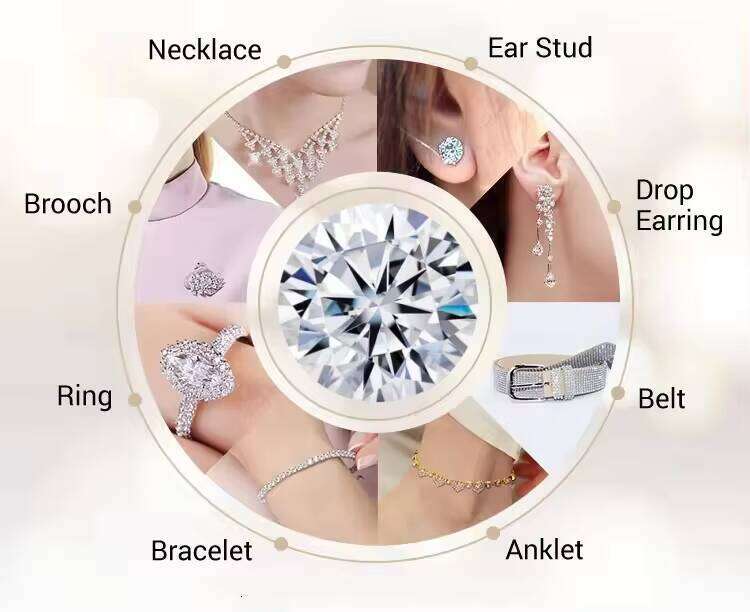 XG New Arrived Sier Plated Gold Vvs Moissanite Pass Dia test Fine Jewelry Bracelets Bangles Women Men