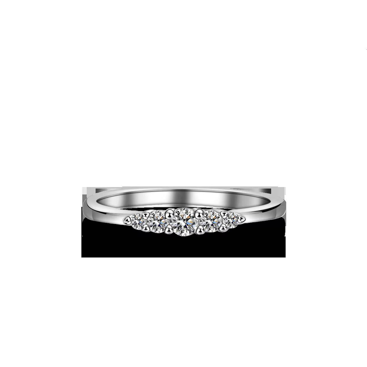 Fast Delivery Diamond Eternity Ring MoissaniteJewelry Moissanite Engagement Ring for Women