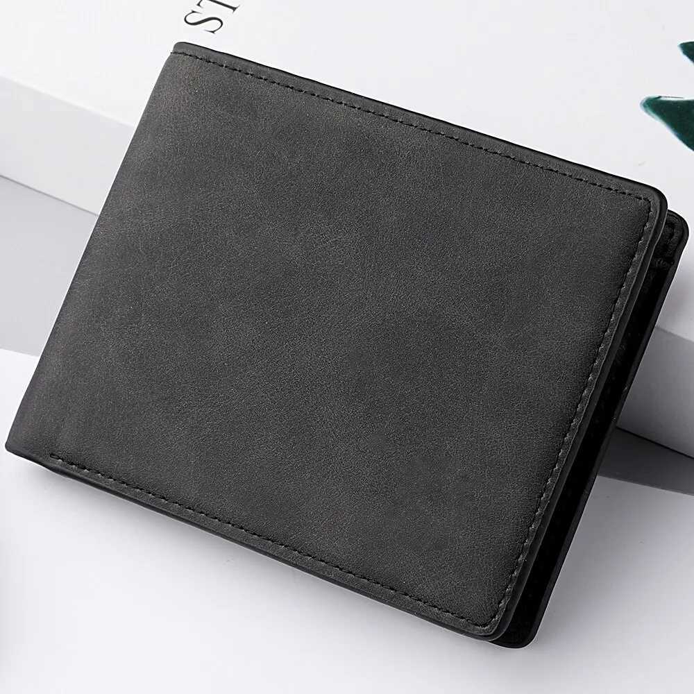 2025 New Wallet Men Short Dollar Clip Zipper Simple Soft Leather Lightweight Z250725
