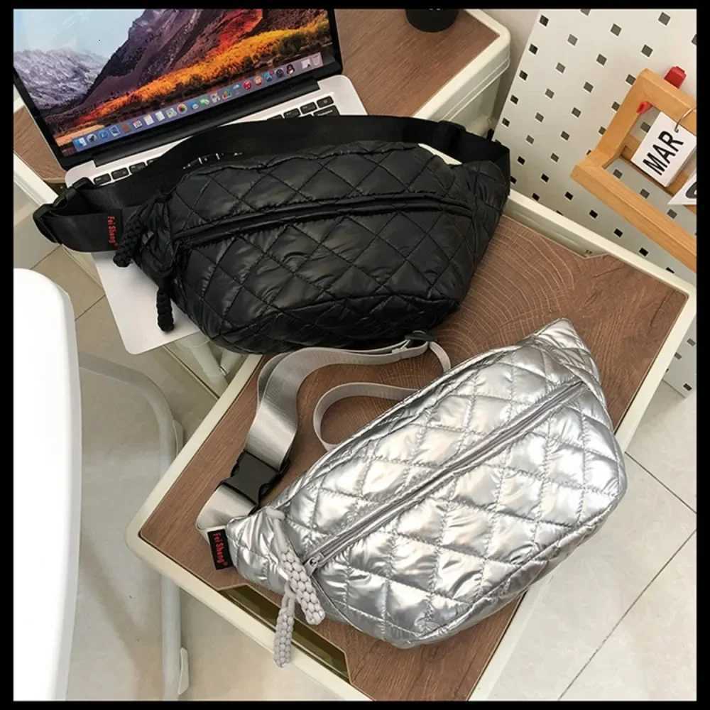 2024 Couple Quilted Crossbody Bag Casual Crossbody Purse Shoulder Bag for Travel Hiking Cycling for Christmas Gift Y250724