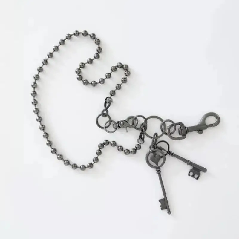 Original Alloy Ball Bead Punk Style Trouser Chain Mens and Womens Trendy Wear Key Chain Waist Accessories 250722