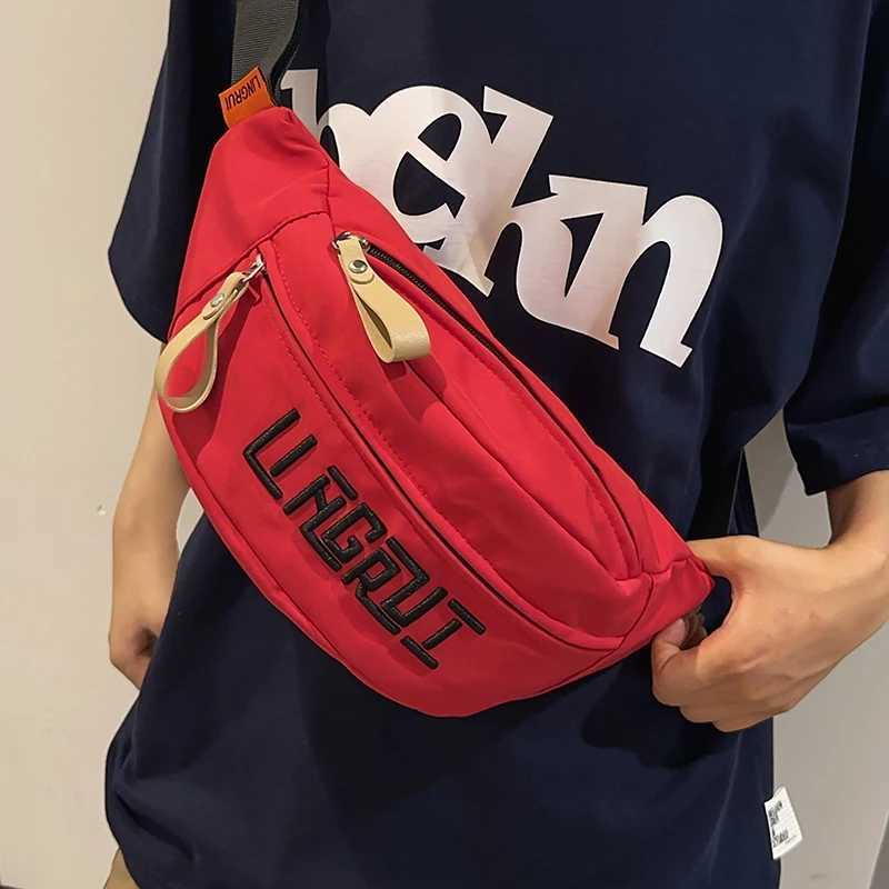 2024 Casual Waterproof Crossbody Waist Bag for Men and Women Ch Fanny Pack Y250724