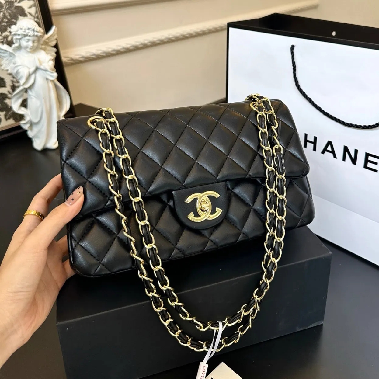 Designer Bag Luxury Bag Women's Shoulder Bag Diamond Quilted Caviar or Lambskin Purse Classic Handbag Top Women's Multicolor Crossbody Bag Chain Bags New CF Wallets