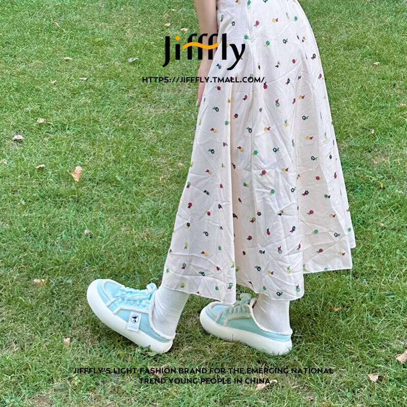 Jifffly Canvas for Women 2025 Summer New Versatile Soft Sole Slip-On Lazy Shoes Little Style Half Slippers