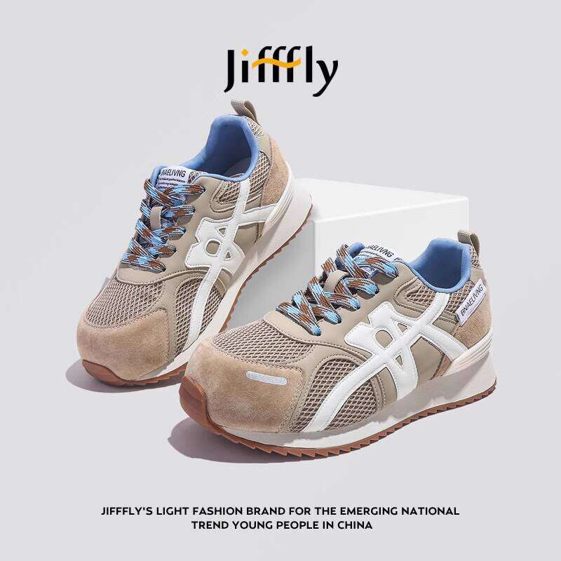 Jifffly Forrest Gump Women 2025 Summer New Mesh Breathable Lightweight Versatile Casual Sports Shoes