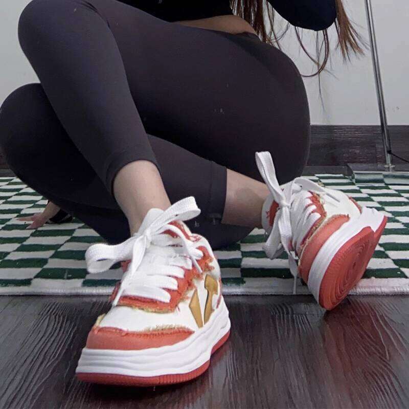 Jiffly Vintage Washed Canvas Sneakers for Men & Women with Breathable Rubber Sole