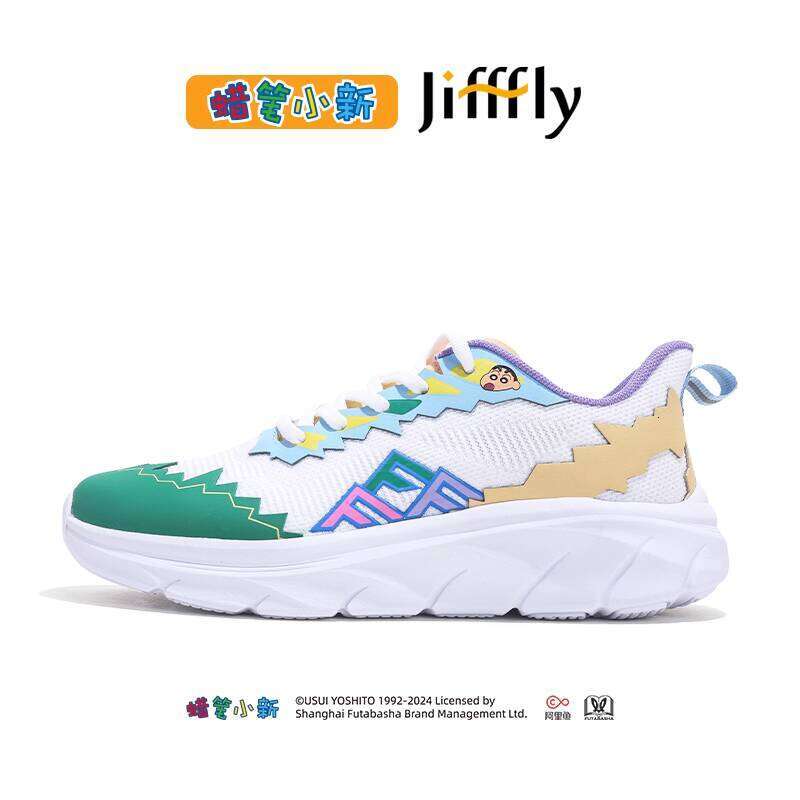 Jifffly Waxing Little New Edition Women's Sneakers - Ins Trendy Thick Sole High Platform Running Shoes for Girls