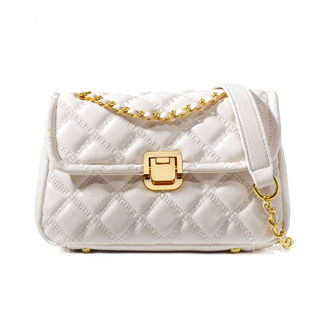 2025 Summer New Women's Shoulder Bag New Casual Women's Crossbody Bag Light Luxury Style Handbag Simple Solid Color Commuting Bag New Design