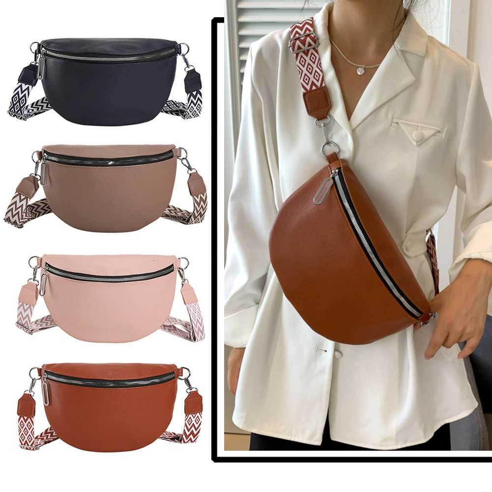 Wewide Strap Crossbody Bag Adjustable Shoulder Straps Fem Fany Pack Jacquard Weave Shoulder Bag Bolso Fanny Pack Y250724