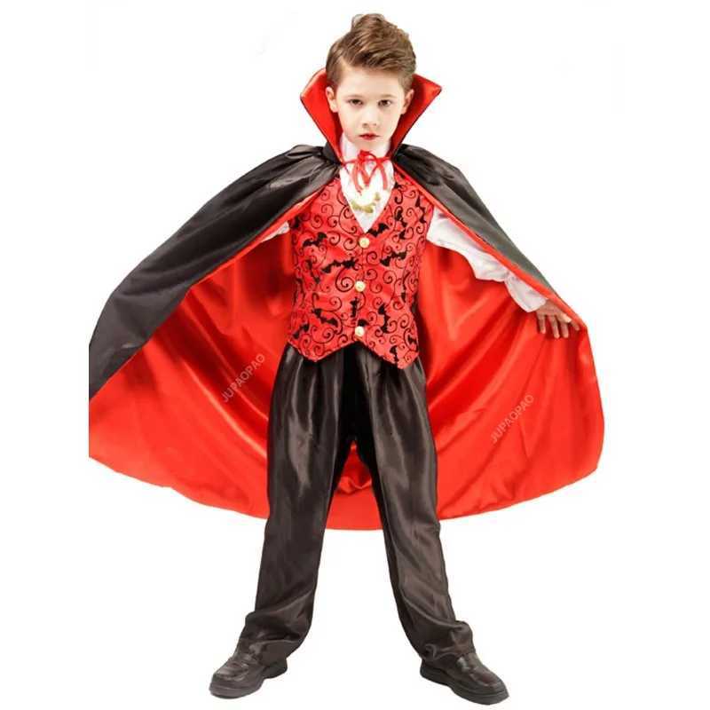 Childrens Costumes Masquerade Cosplay Costumes Stage Costumes Vampire Boys Halloween Horror Size S-L Z250725